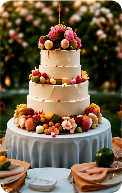 Bolo de casamento
